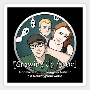 Growing Up Autie All In The Family Sticker